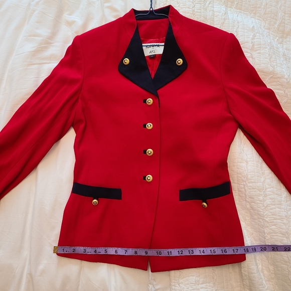 Military Style Jacket Kasper/ Sz 6 - Picture 13 of 14